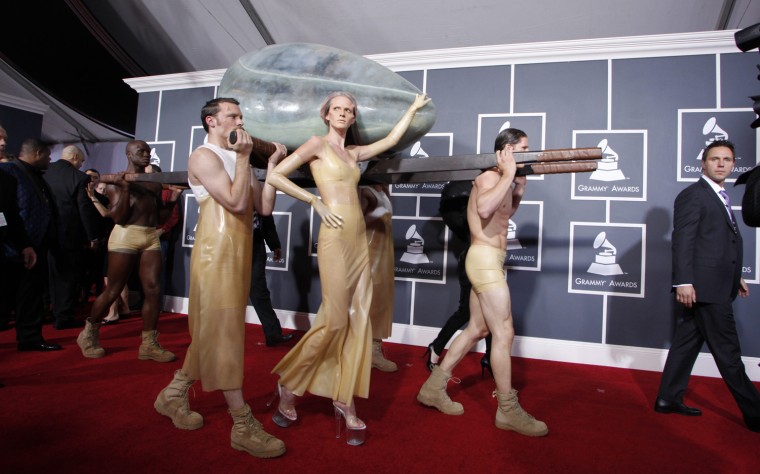 Image: Lady Gaga arrives at Grammys